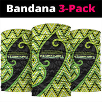 Aotearoa Atua Tanemahuta Neck Gaiter God Of Forests Koru Patterns Koru Patterns