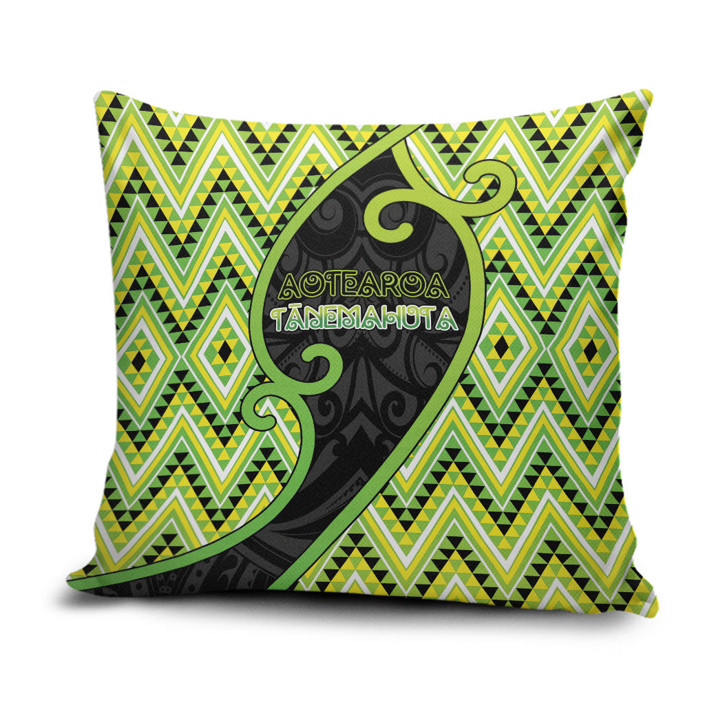 Aotearoa Atua Tanemahuta Pillow Cover God Of Forests Koru Patterns Koru Patterns