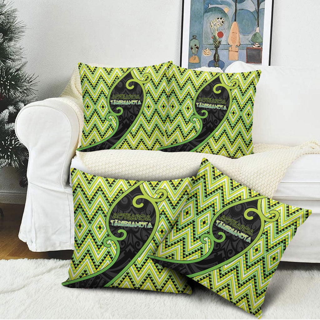 Aotearoa Atua Tanemahuta Pillow Cover God Of Forests Koru Patterns Koru Patterns