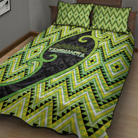 Aotearoa Atua Tanemahuta Quilt Bed Set God Of Forests Koru Patterns Koru Patterns