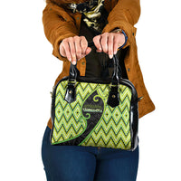 Aotearoa Atua Tanemahuta Shoulder Handbag God Of Forests Koru Patterns Koru Patterns