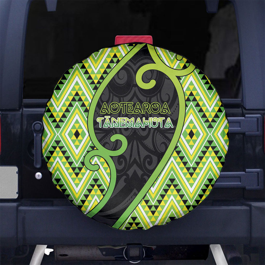 Aotearoa Atua Tanemahuta Spare Tire Cover God Of Forests Koru Patterns Koru Patterns
