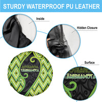 Aotearoa Atua Tanemahuta Spare Tire Cover God Of Forests Koru Patterns Koru Patterns