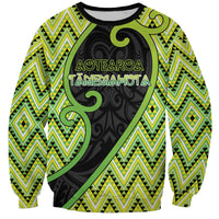 Custom Aotearoa Atua Tanemahuta Sweatshirt God Of Forests Koru Patterns Koru Patterns