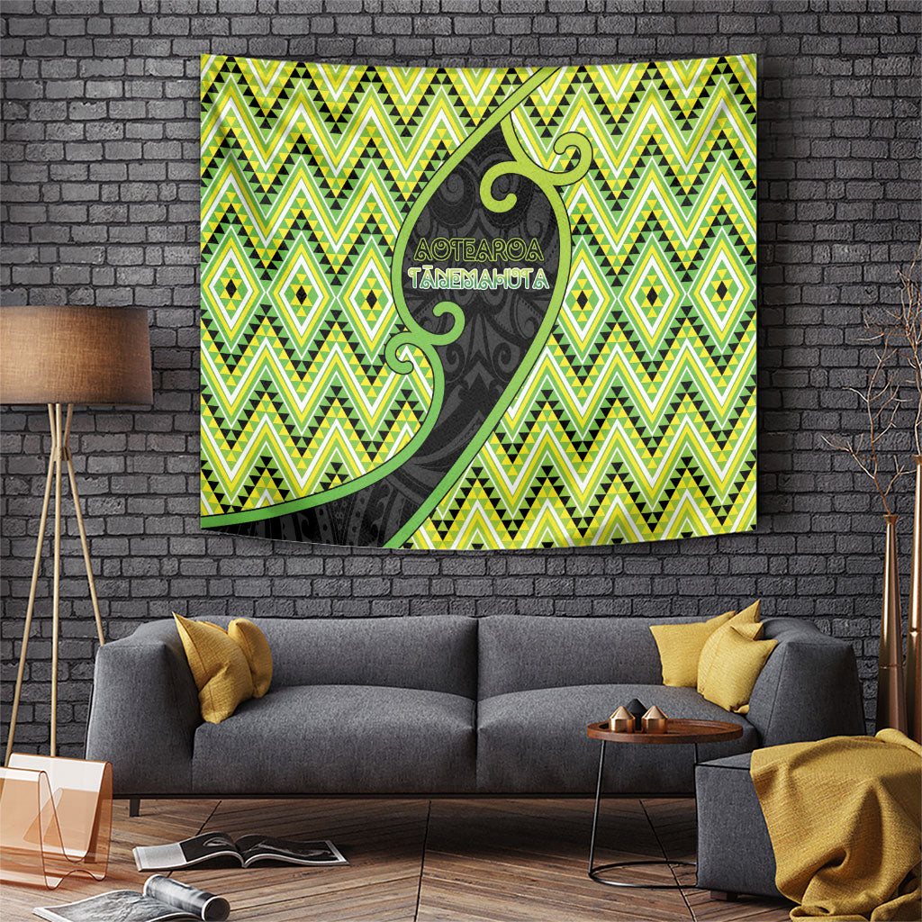 Aotearoa Atua Tanemahuta Tapestry God Of Forests Koru Patterns Koru Patterns