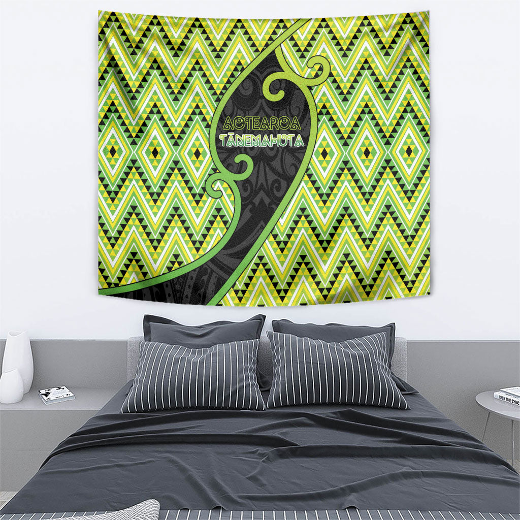 Aotearoa Atua Tanemahuta Tapestry God Of Forests Koru Patterns Koru Patterns