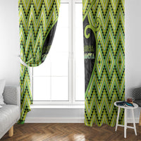 Aotearoa Atua Tanemahuta Window Curtain God Of Forests Koru Patterns Koru Patterns