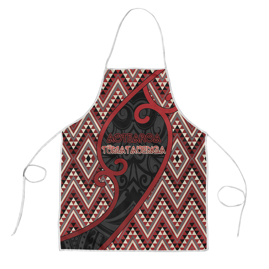 Aotearoa Atua Tumatauenga Apron God Of War Koru Patterns