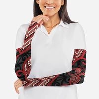 Custom Aotearoa Atua Tumatauenga Arm Sleeves God Of War Koru Patterns