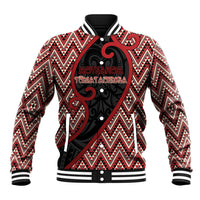 Custom Aotearoa Atua Tumatauenga Baseball Jacket God Of War Koru Patterns