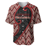 Custom Aotearoa Atua Tumatauenga Baseball Jersey God Of War Koru Patterns