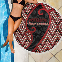 Aotearoa Atua Tumatauenga Beach Blanket God Of War Koru Patterns