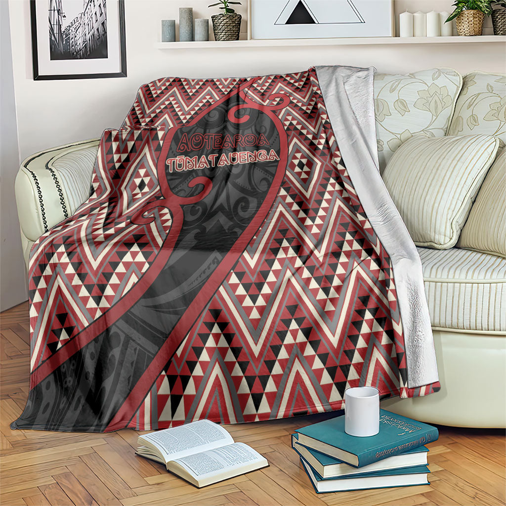 Aotearoa Atua Tumatauenga Blanket God Of War Koru Patterns