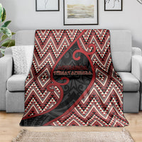 Aotearoa Atua Tumatauenga Blanket God Of War Koru Patterns