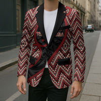 Custom Aotearoa Atua Tumatauenga Blazer God Of War Koru Patterns