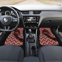Custom Aotearoa Atua Tumatauenga Car Mats God Of War Koru Patterns