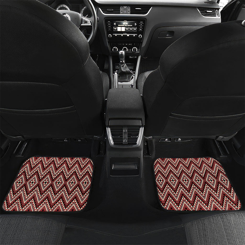 Custom Aotearoa Atua Tumatauenga Car Mats God Of War Koru Patterns