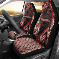 Aotearoa Atua Tumatauenga Car Seat Cover God Of War Koru Patterns