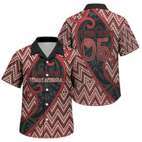 Custom Aotearoa Atua Tumatauenga Family Matching Off The Shoulder Long Sleeve Dress and Hawaiian Shirt God Of War Koru Patterns