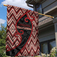Aotearoa Atua Tumatauenga Garden Flag God Of War Koru Patterns