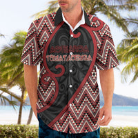 Custom Aotearoa Atua Tumatauenga Hawaiian Shirt God Of War Koru Patterns