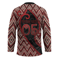 Custom Aotearoa Atua Tumatauenga Hockey Jersey God Of War Koru Patterns