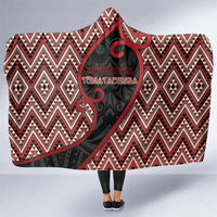 Aotearoa Atua Tumatauenga Hooded Blanket God Of War Koru Patterns