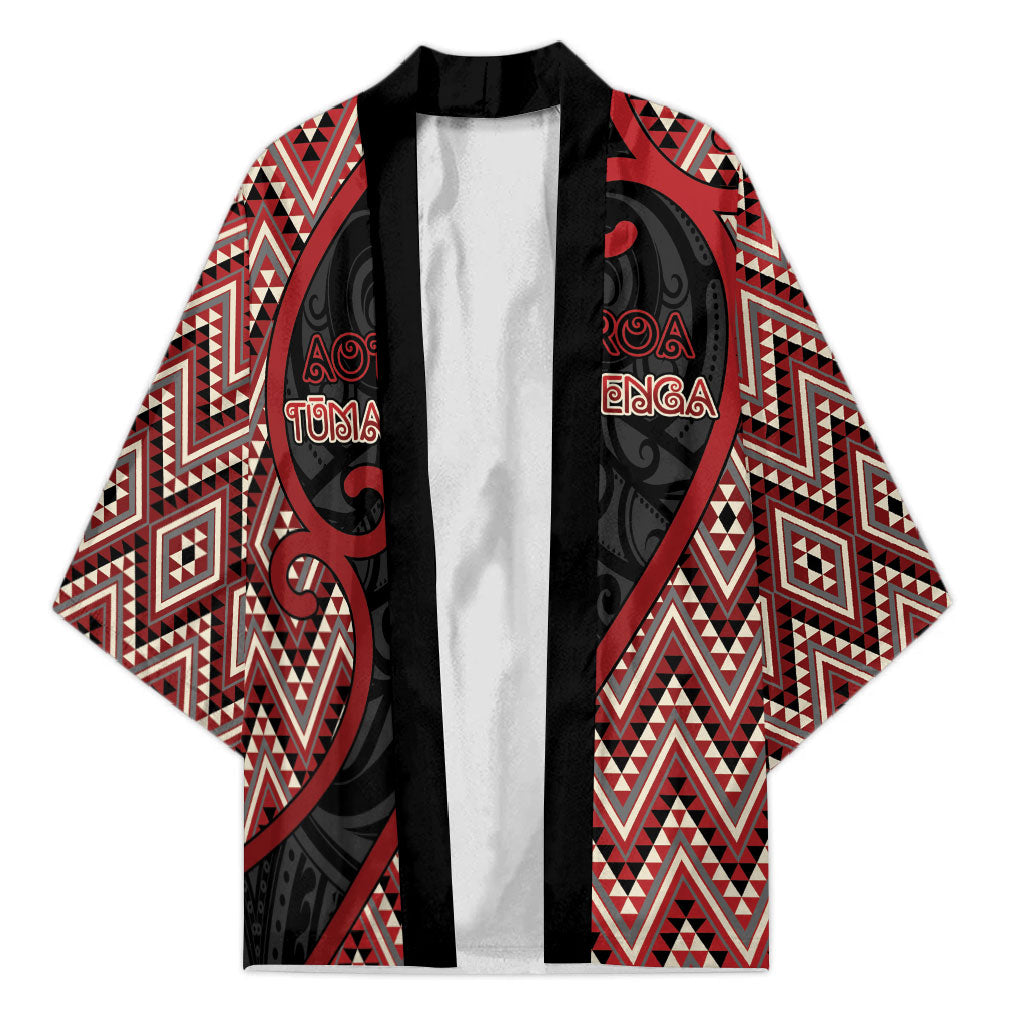 Custom Aotearoa Atua Tumatauenga Kimono God Of War Koru Patterns