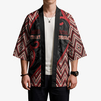 Custom Aotearoa Atua Tumatauenga Kimono God Of War Koru Patterns