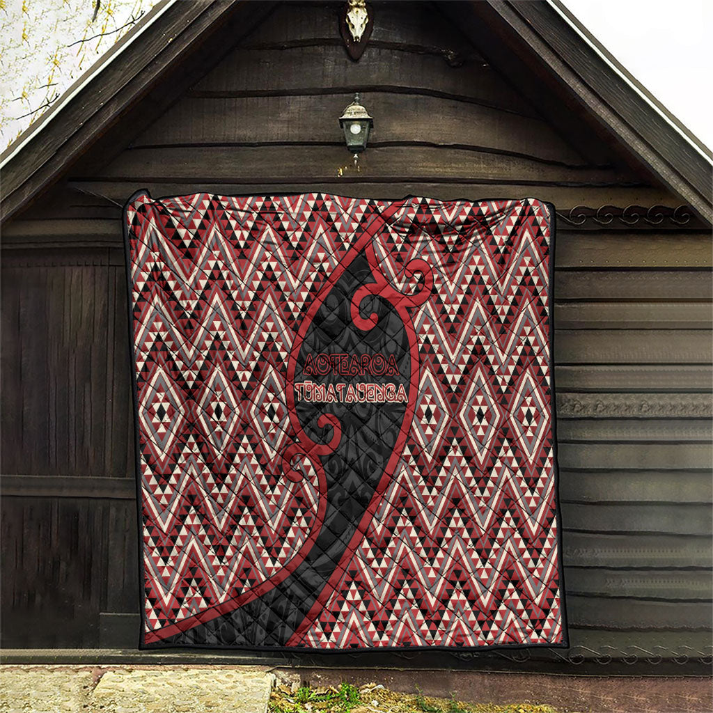Aotearoa Atua Tumatauenga Quilt God Of War Koru Patterns