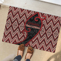 Aotearoa Atua Tumatauenga Rubber Doormat God Of War Koru Patterns