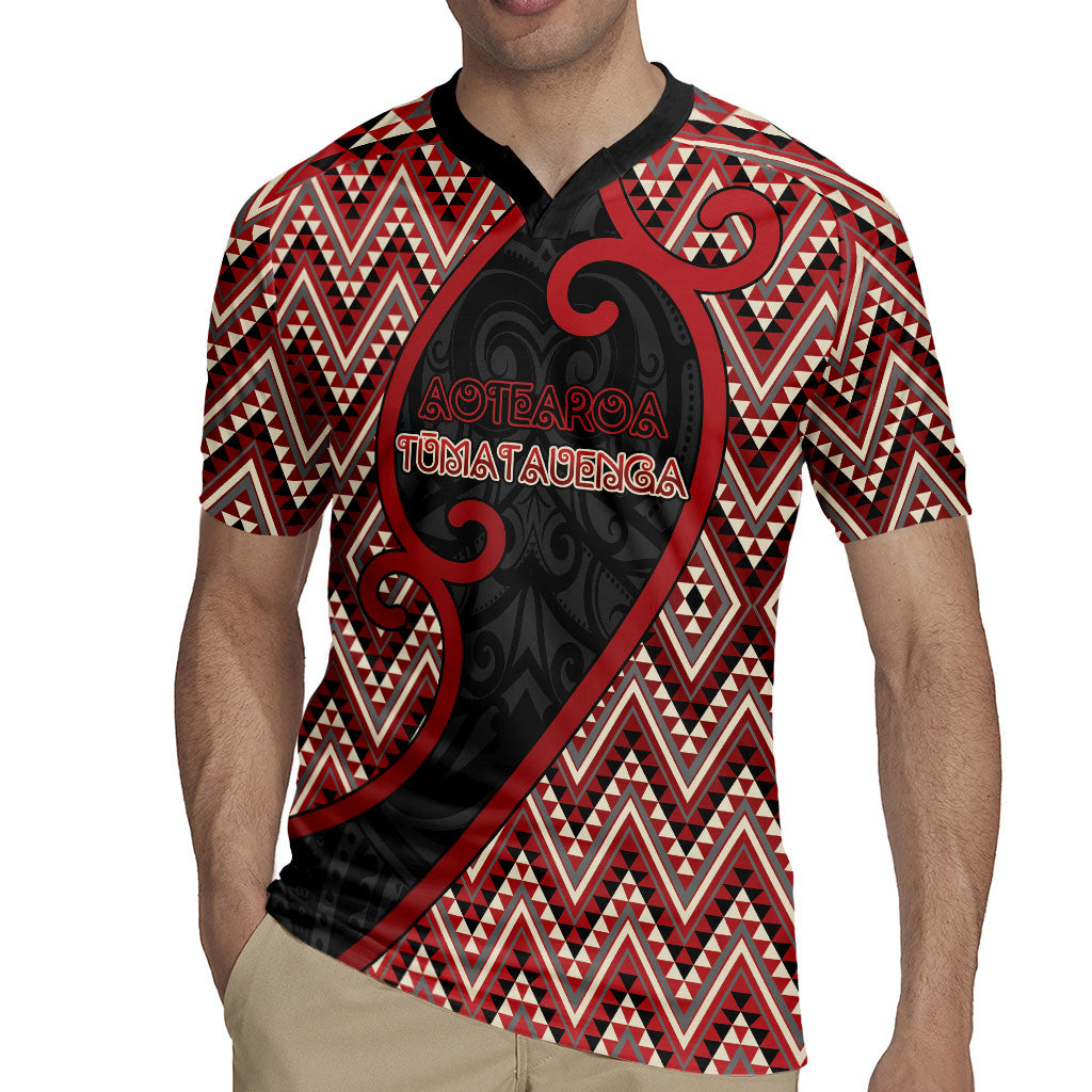 Custom Aotearoa Atua Tumatauenga Rugby Jersey God Of War Koru Patterns