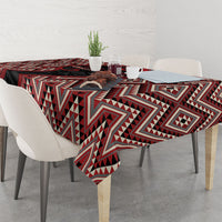 Aotearoa Atua Tumatauenga Tablecloth God Of War Koru Patterns