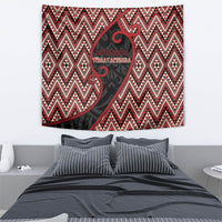Aotearoa Atua Tumatauenga Tapestry God Of War Koru Patterns