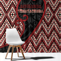 Aotearoa Atua Tumatauenga Window Curtain God Of War Koru Patterns