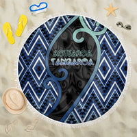 Aotearoa Atua Tangaroa Beach Blanket God Of Ocean Koru Patterns