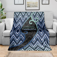 Aotearoa Atua Tangaroa Blanket God Of Ocean Koru Patterns