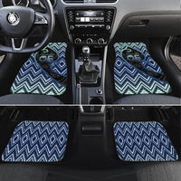 Custom Aotearoa Atua Tangaroa Car Mats God Of Ocean Koru Patterns