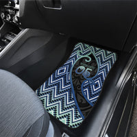 Custom Aotearoa Atua Tangaroa Car Mats God Of Ocean Koru Patterns