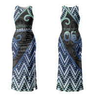 Custom Aotearoa Atua Tangaroa Couples Matching Tank Maxi Dress and Hawaiian Shirt God Of Ocean Koru Patterns