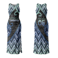 Custom Aotearoa Atua Tangaroa Family Matching Tank Maxi Dress and Hawaiian Shirt God Of Ocean Koru Patterns