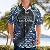 Custom Aotearoa Atua Tangaroa Hawaiian Shirt God Of Ocean Koru Patterns