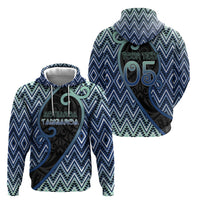 Custom Aotearoa Atua Tangaroa Hoodie God Of Ocean Koru Patterns