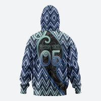 Custom Aotearoa Atua Tangaroa Hoodie God Of Ocean Koru Patterns