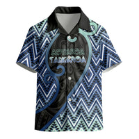 Custom Aotearoa Atua Tangaroa Kid Hawaiian Shirt God Of Ocean Koru Patterns