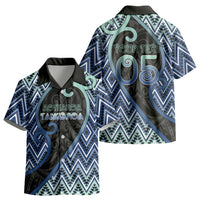 Custom Aotearoa Atua Tangaroa Kid Hawaiian Shirt God Of Ocean Koru Patterns