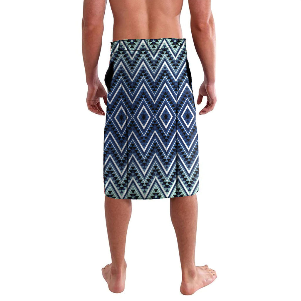 Custom Aotearoa Atua Tangaroa Lavalava God Of Ocean Koru Patterns