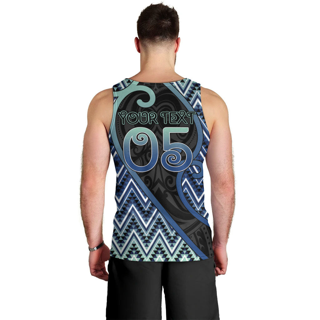 Custom Aotearoa Atua Tangaroa Men Tank Top God Of Ocean Koru Patterns