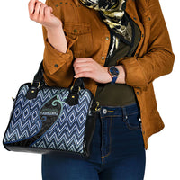 Aotearoa Atua Tangaroa Shoulder Handbag God Of Ocean Koru Patterns