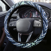 Aotearoa Atua Tangaroa Steering Wheel Cover God Of Ocean Koru Patterns